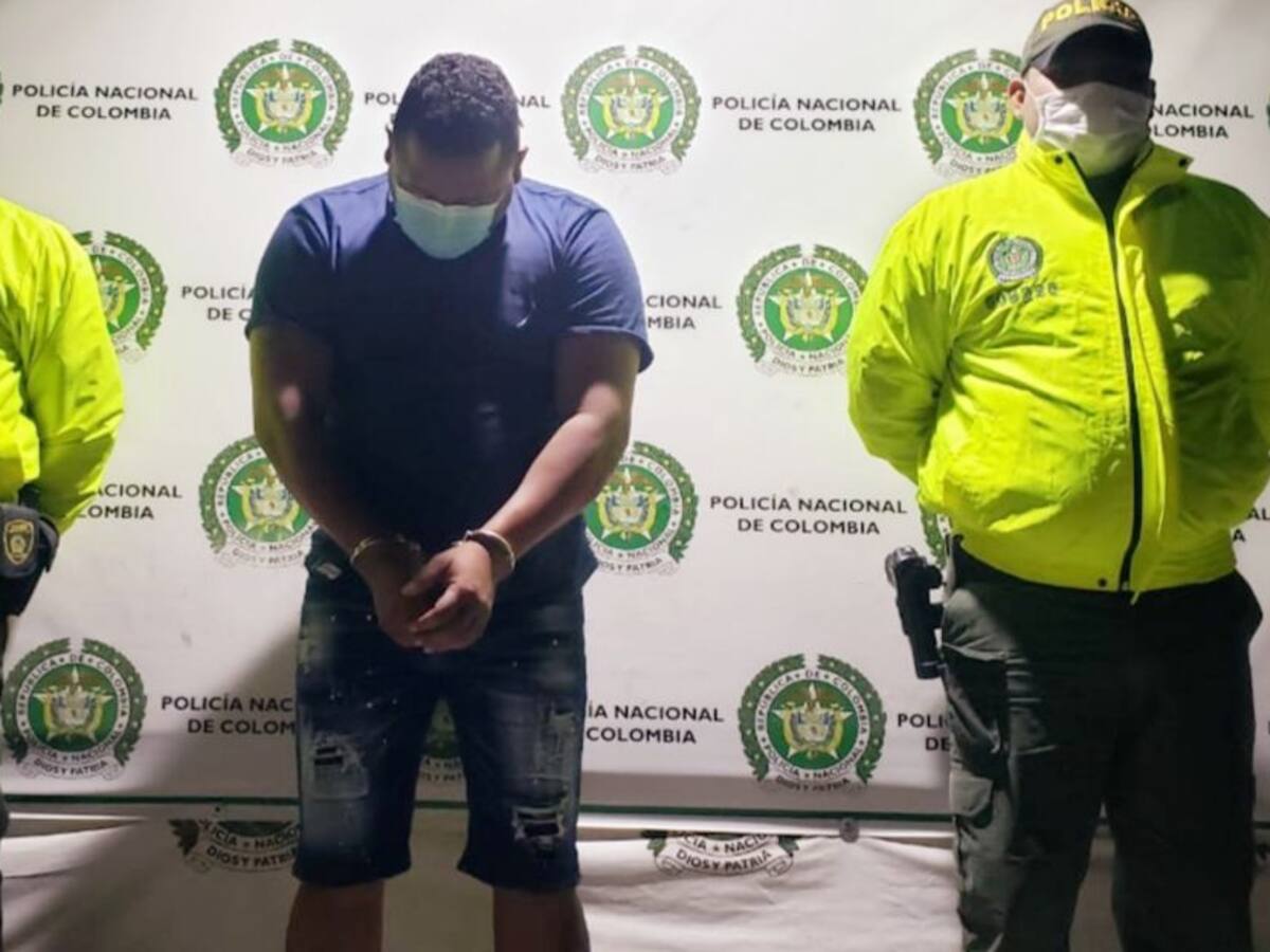 Capturan en Santa Marta a alias 'Borrador', jefe de 'Los Chulos'