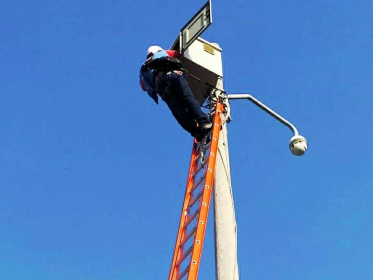 Distriseguridad avanza en recuperación del sistema de cámaras de Cartagena