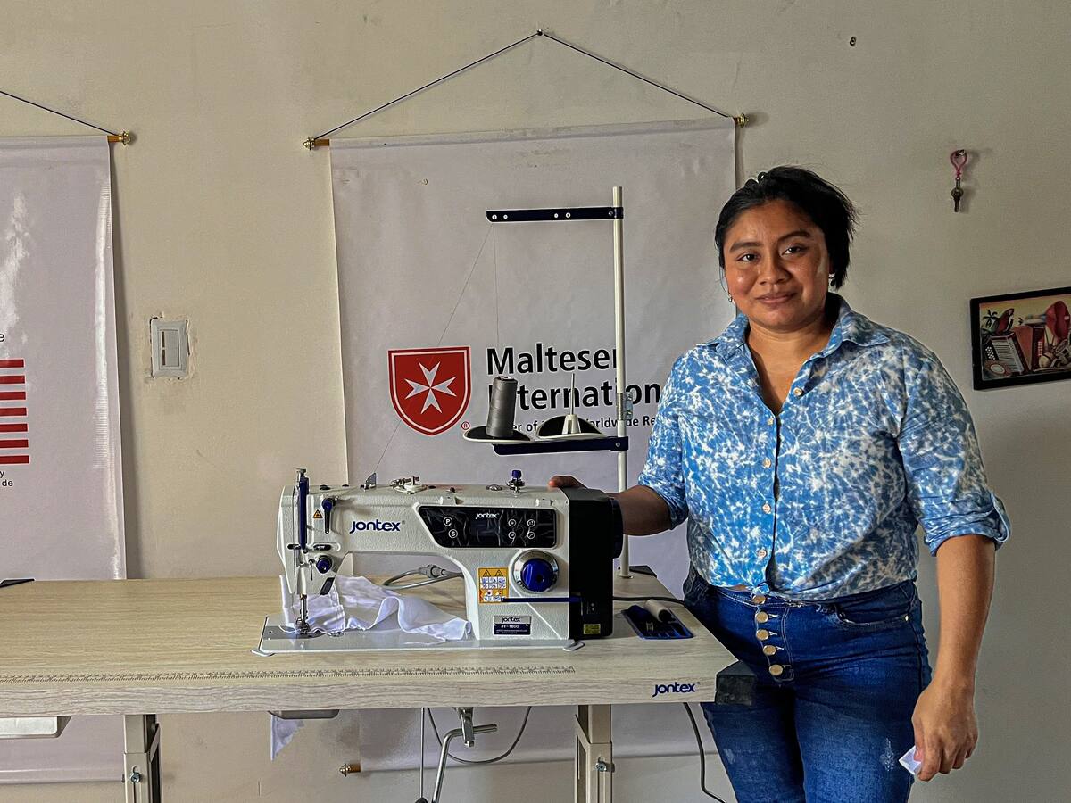 Malteser International Americas entrega herramientas a emprendedores en Santa Marta