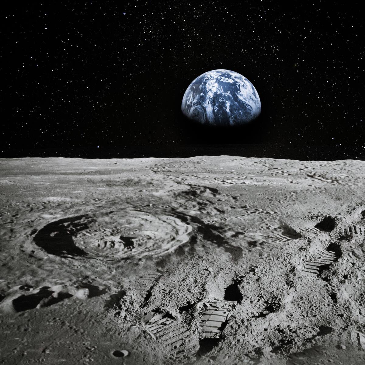 Descubren túnel accesible bajo la superficie de la Luna: ¿Posible refugio para misiones?