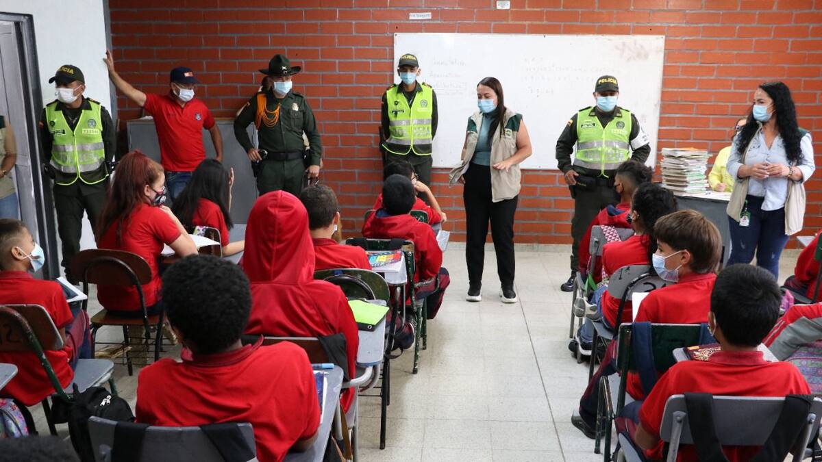 Con planes de seguridad buscan disminuir casos de violencia en colegios de Dosquebradas
