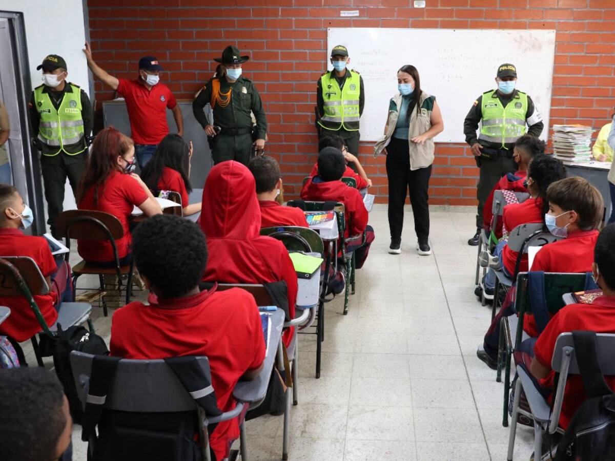 Con planes de seguridad buscan disminuir casos de violencia en colegios de Dosquebradas