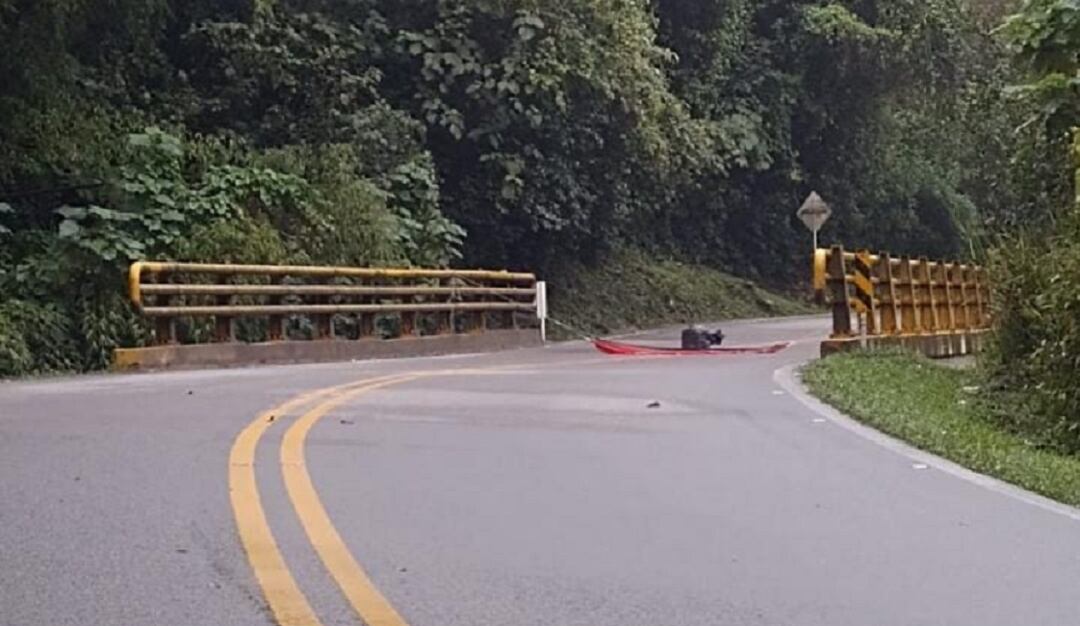 Elemento sospechoso km 91 vía Pamplona-Bucaramanga