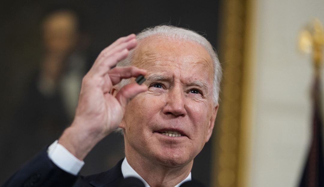 Joe Biden en sus eventos en la Casa Blanca