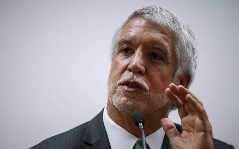  El alcalde de Bogotá, Enrique Peñalosa.