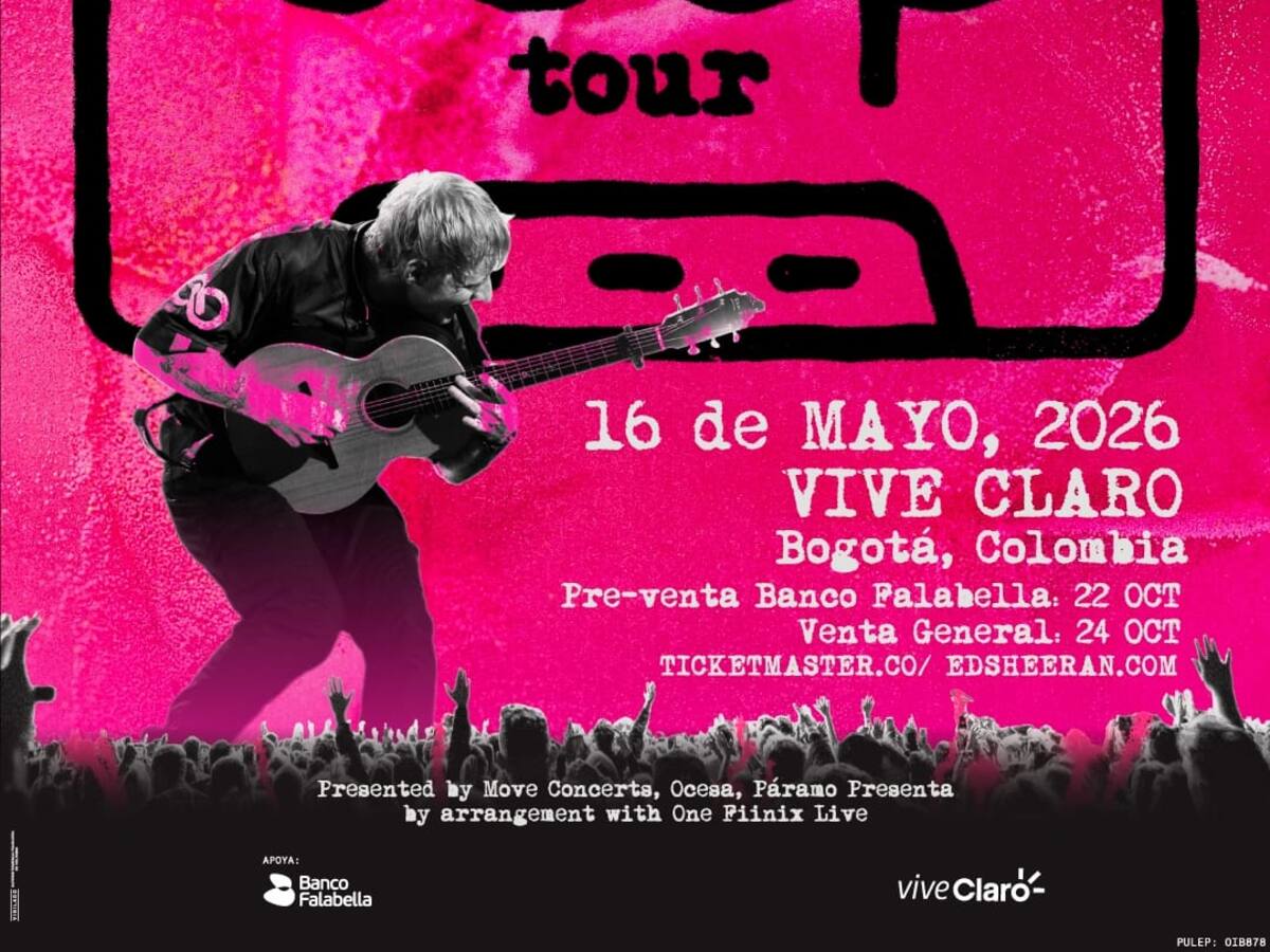 El pelirrojo más querido del pop mundial: Ed Sheeran regresa a Colombia