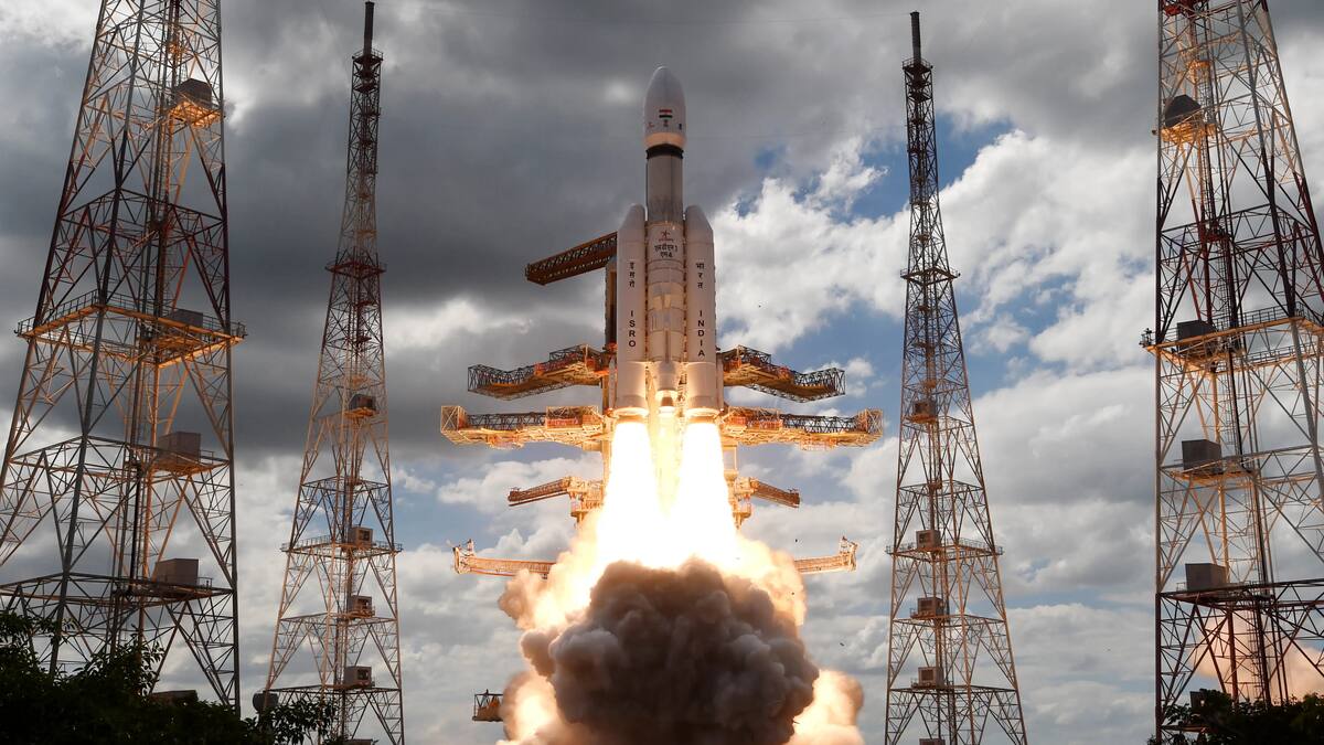 Histórico: India, el primer país en aterrizar en el polo sur de la luna