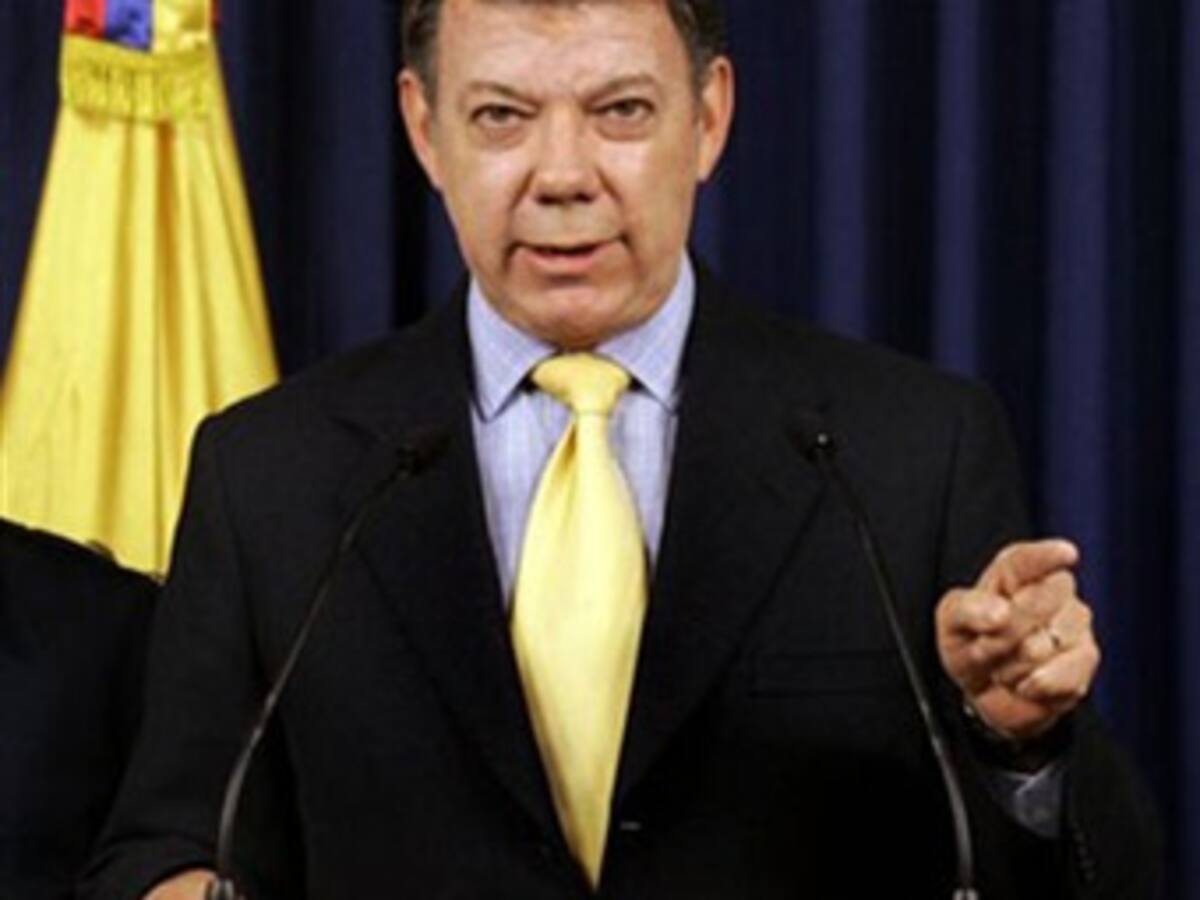 Santos descarta ruptura en relaciones Gobierno-Congreso