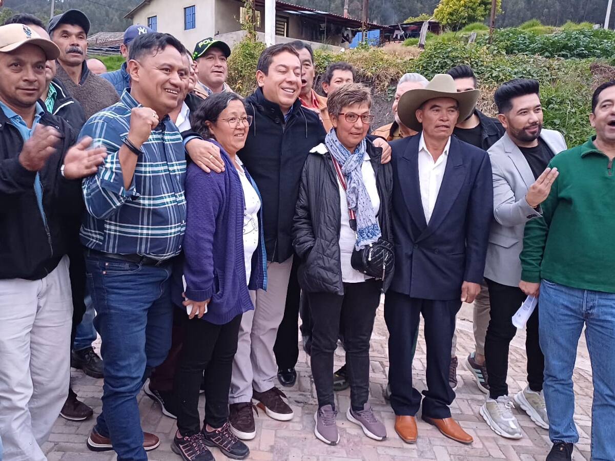 Gobernación de Boyacá inaugura vía en vereda Morcá, Sogamoso