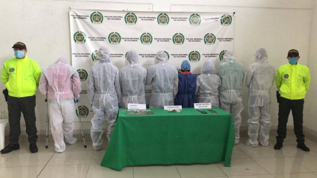 Desmantelada banda por presunto microtráfico al norte de Caldas