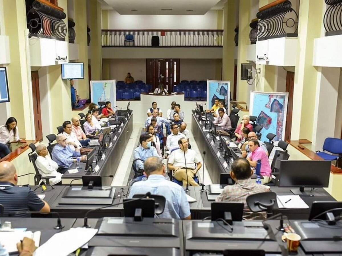 Concejo de Cartagena revisa proceso de actualización del POT