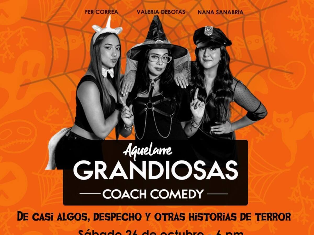´Grandiosas Coach Comedy´, una comedia con propósito de hacer terapia