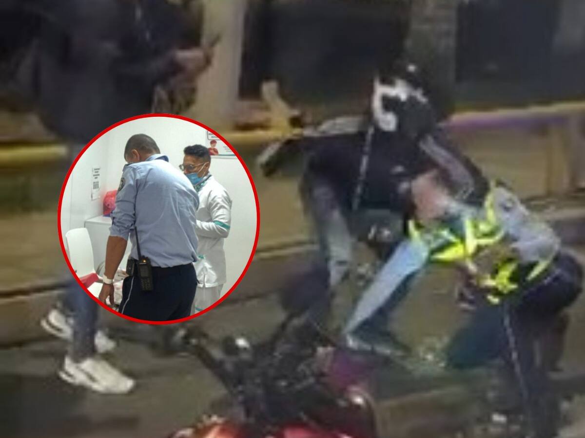 Le fracturan el tabique a un agente de tránsito en ataque a puños en Cali