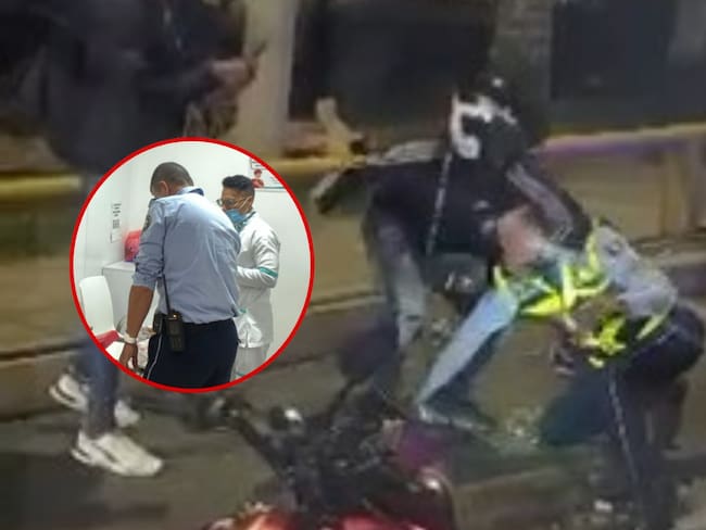 Le fracturan el tabique a un agente de tránsito en ataque a puños en Cali