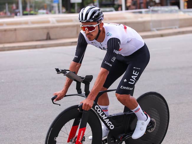 Juan Sebastián Molano, corredor colmbiano del UAE Team Emirates. (Photo by Eric Alonso/Getty Images)