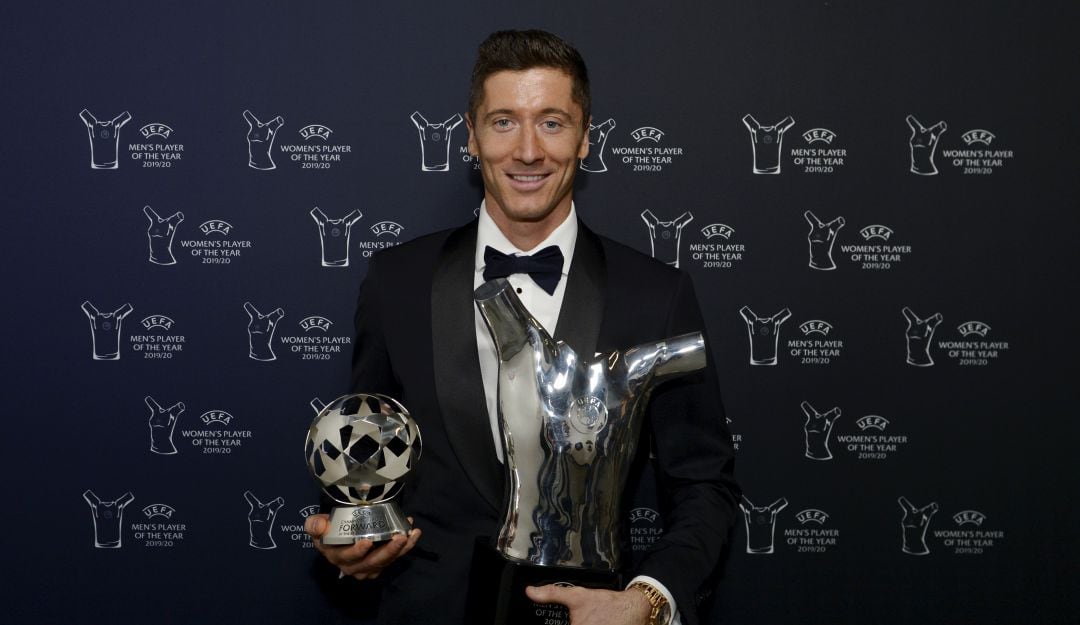 Robert Lewandowski, ganador del mejor jugador de Europa temporada 2019-2020