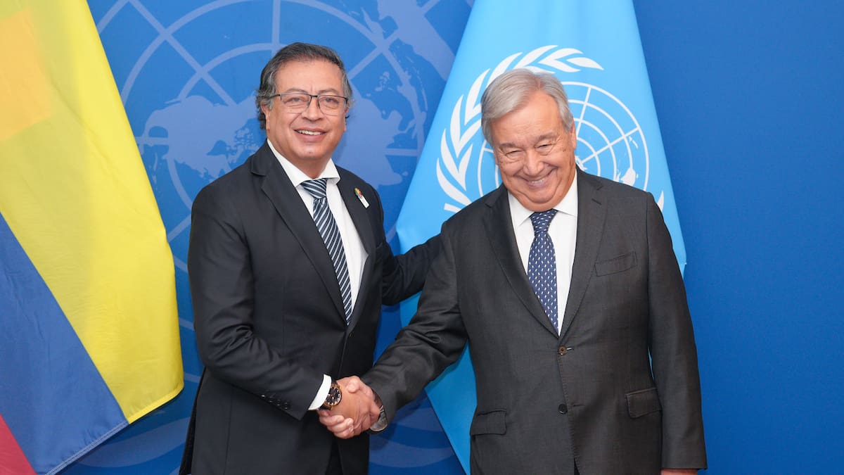Presidente Petro se reunió con Secretario de la ONU