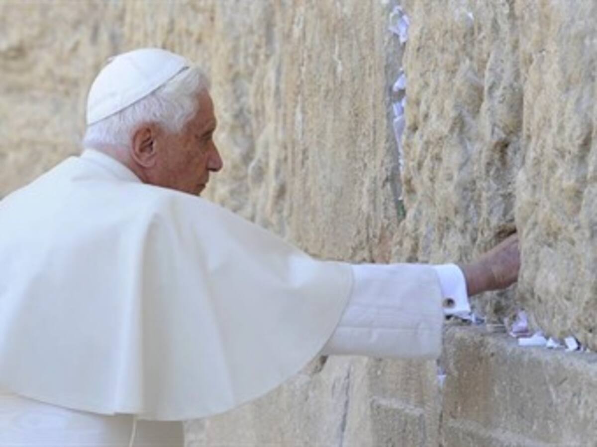 Por primera vez en la historia un Papa oficia misa al aire libre en Jerusalén
