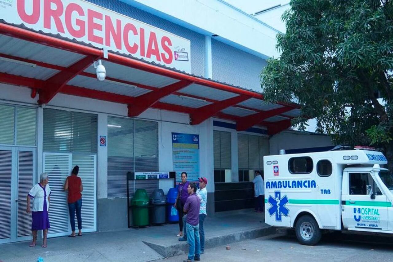 Actualmente, el Hospital Universitario de Neiva reporta una ocupación de un poco más del 93% en su servicios de urgencias.