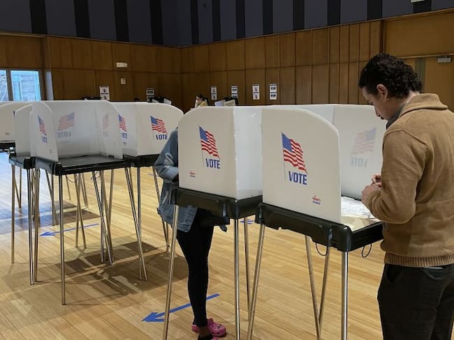 Elecciones en Estados Unidos. Foto: Yasin Ozturk / Anadolu Agency via Getty Images
