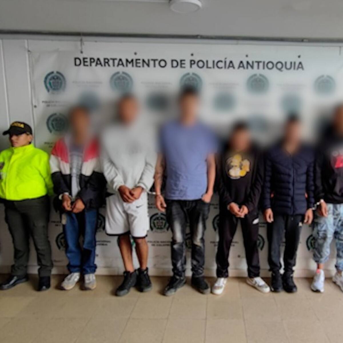Capturadas seis personas que tenían azotado con robos, extorsión y microtráfico a Fredonia