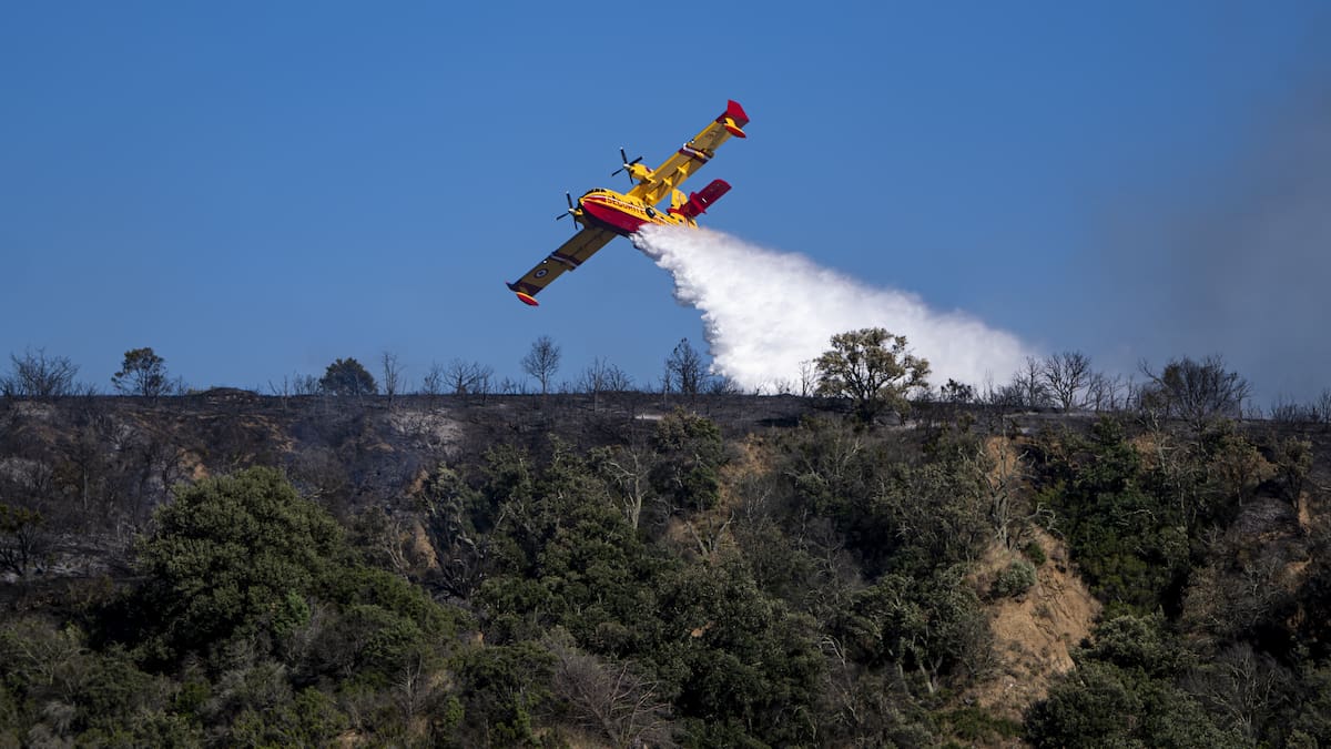 España, Suecia y Chipre envían refuerzos a Francia para controlar incendios en Pirineos Orientales