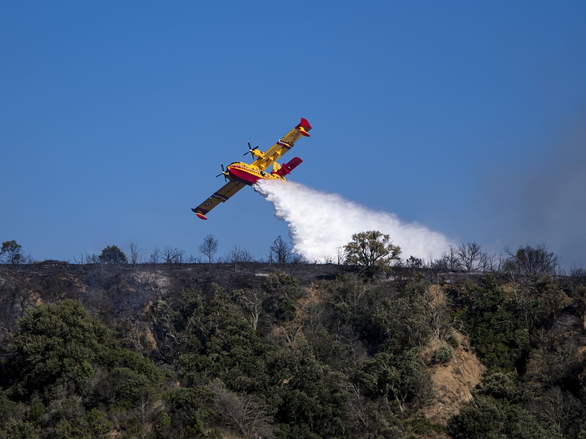 España, Suecia y Chipre envían refuerzos a Francia para controlar incendios en Pirineos Orientales