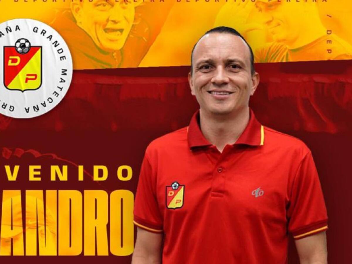 Alejandro Restrepo es el nuevo entrenador del Deportivo Pereira
