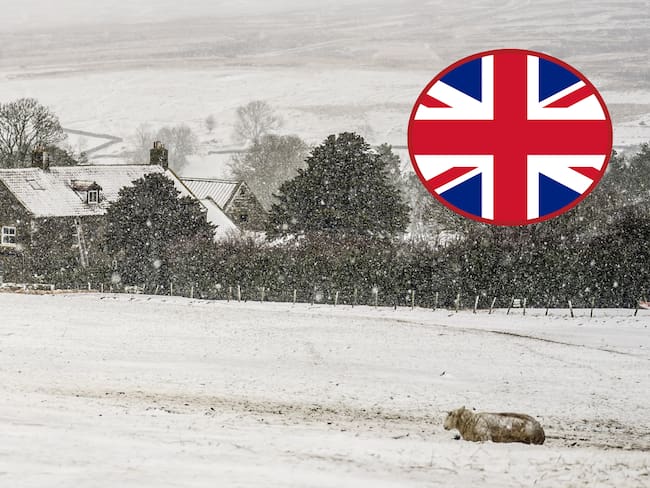Tormenta invernal. Foto: Danny Lawson.Reino Unido. Foto: Getty Images.
