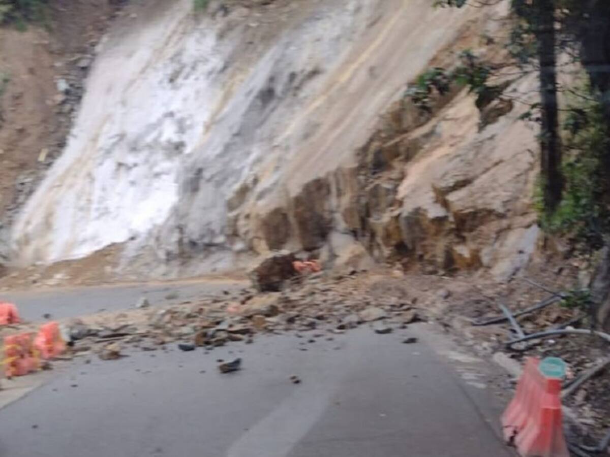 Puntos críticos en vía La Línea por lluvias necesitan recursos permanentes