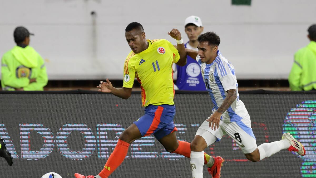 Colombia cae ante Argentina y se despide de la opción del título en el Sudamericano Sub-20