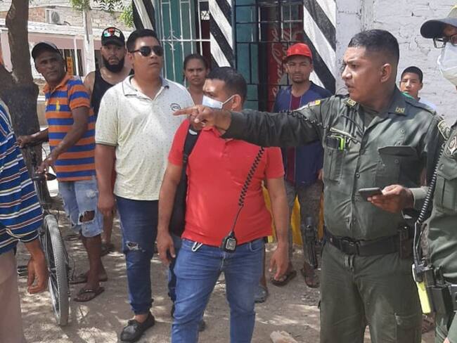 Balacera en Santa Marta deja a un policía muerto