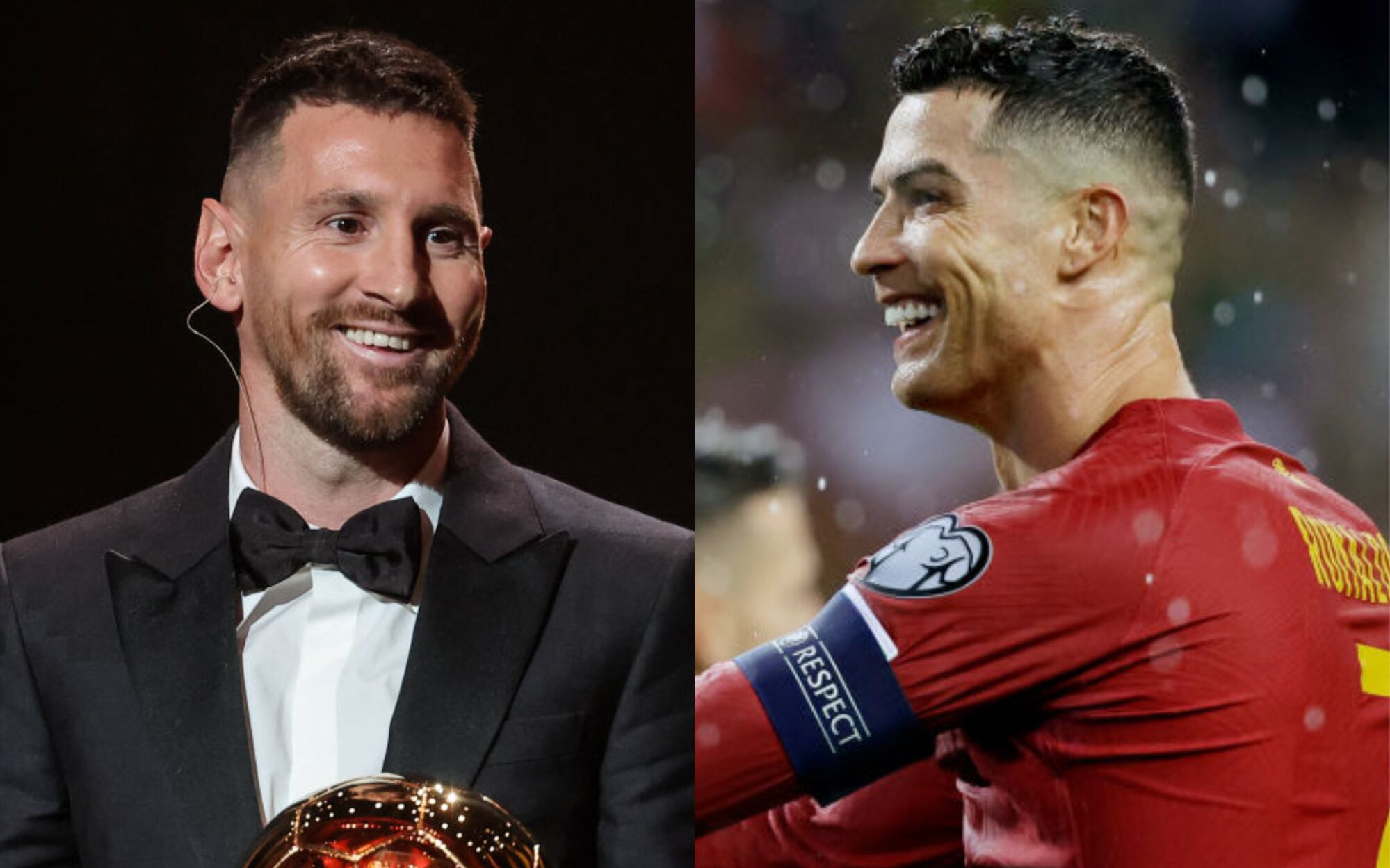 Lionel Messi y Cristiano Ronaldo / Getty Images