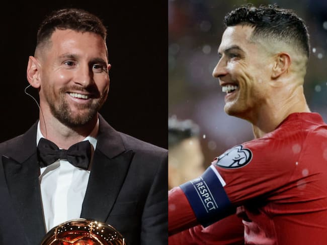 Lionel Messi y Cristiano Ronaldo / Getty Images