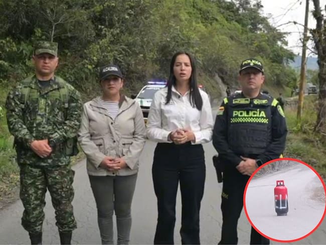 Las autoridades de Boyacá, en cabeza de la secretaria de Gobierno Alejandra Pico, adelantaron un Consejo Extraordinario de Seguridad en Chivor.