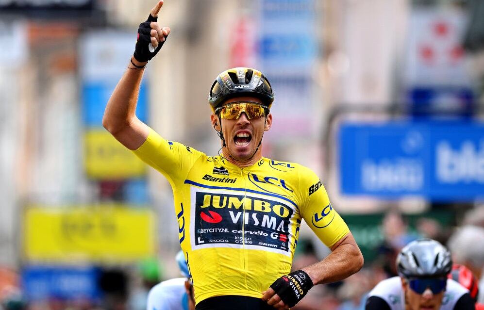 Christophe Laporte del Jumbo Visma, gana la tercera etapa del Criterium del Dauphine 2023 (Photo by Dario Belingheri/Getty Images)