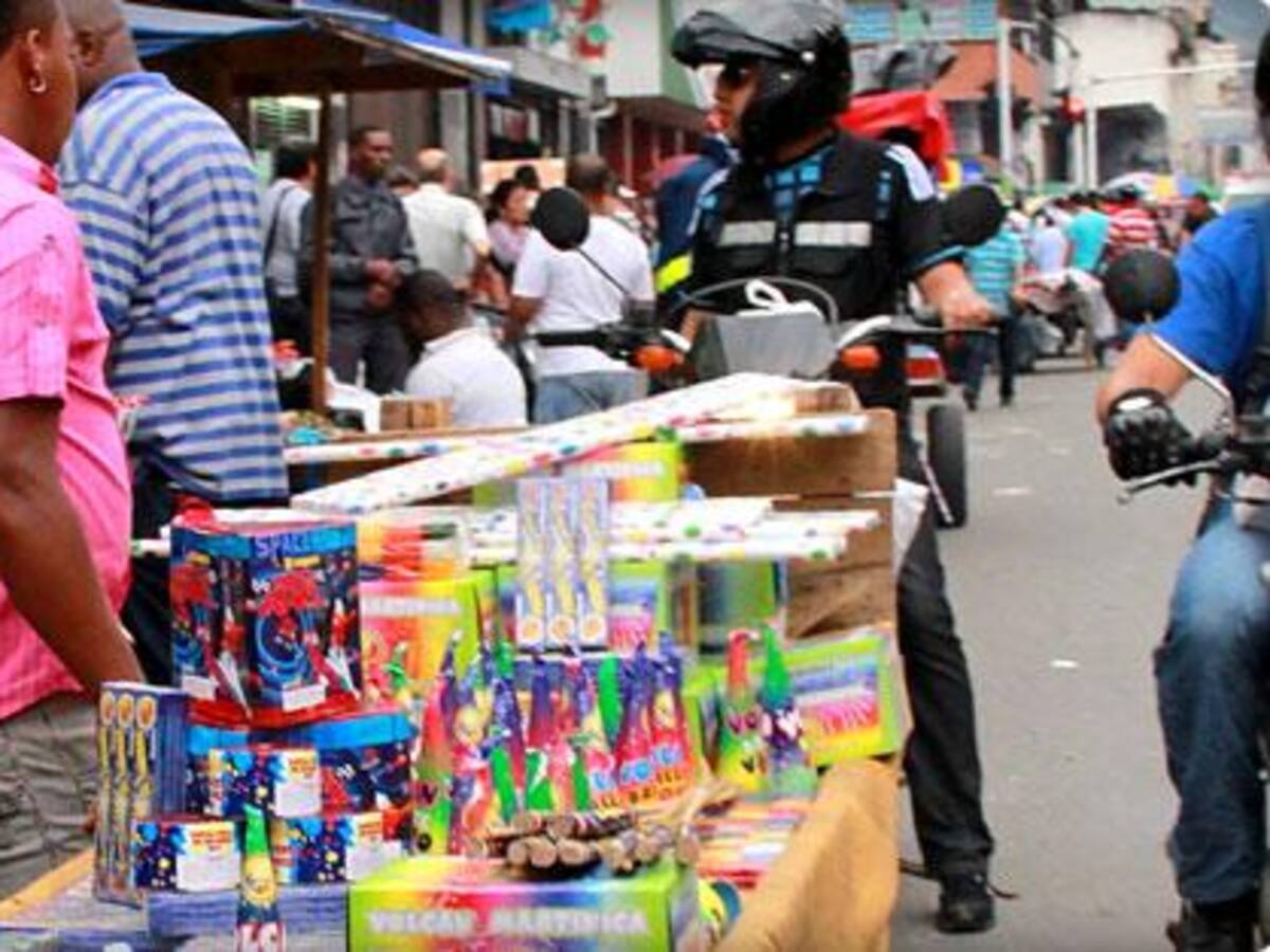 Primer caso de quemado con pólvora en el Valle del Cauca