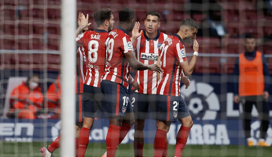 Atlético de Madrid ganó y sigue como líder en el fútbol español