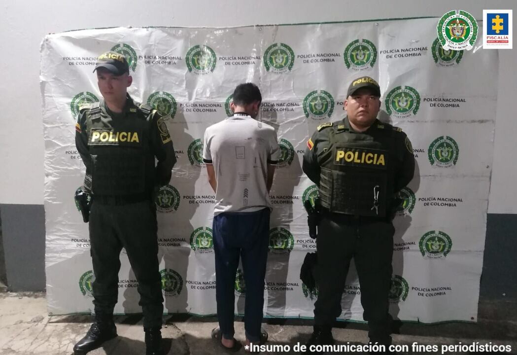 Capturado hombre por maltratar a su mamá en el municipio de Chaparral en el sur del Tolima.