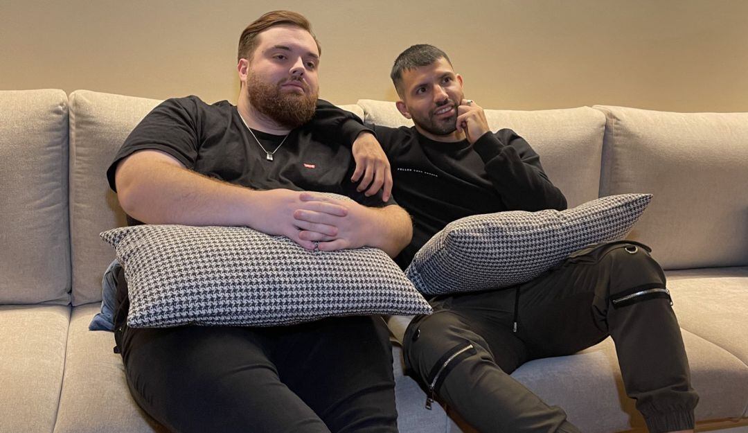 Ibai Llanos comparte junto a Sergio Agüero.