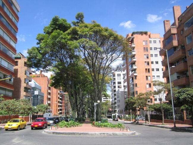 Barrio de Bogotá // foto: Google Maps