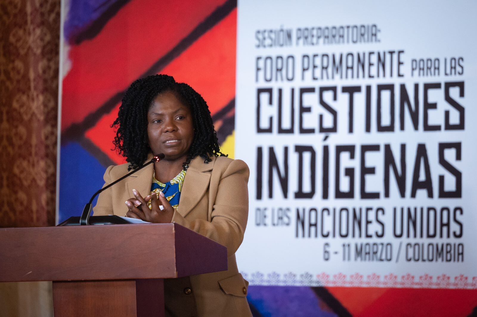 Vicepresidenta Francia Márquez. Foto: Cancillería.