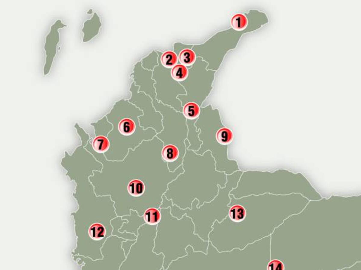 Se conocen los primeros municipios donde habrá zonas de ubicación