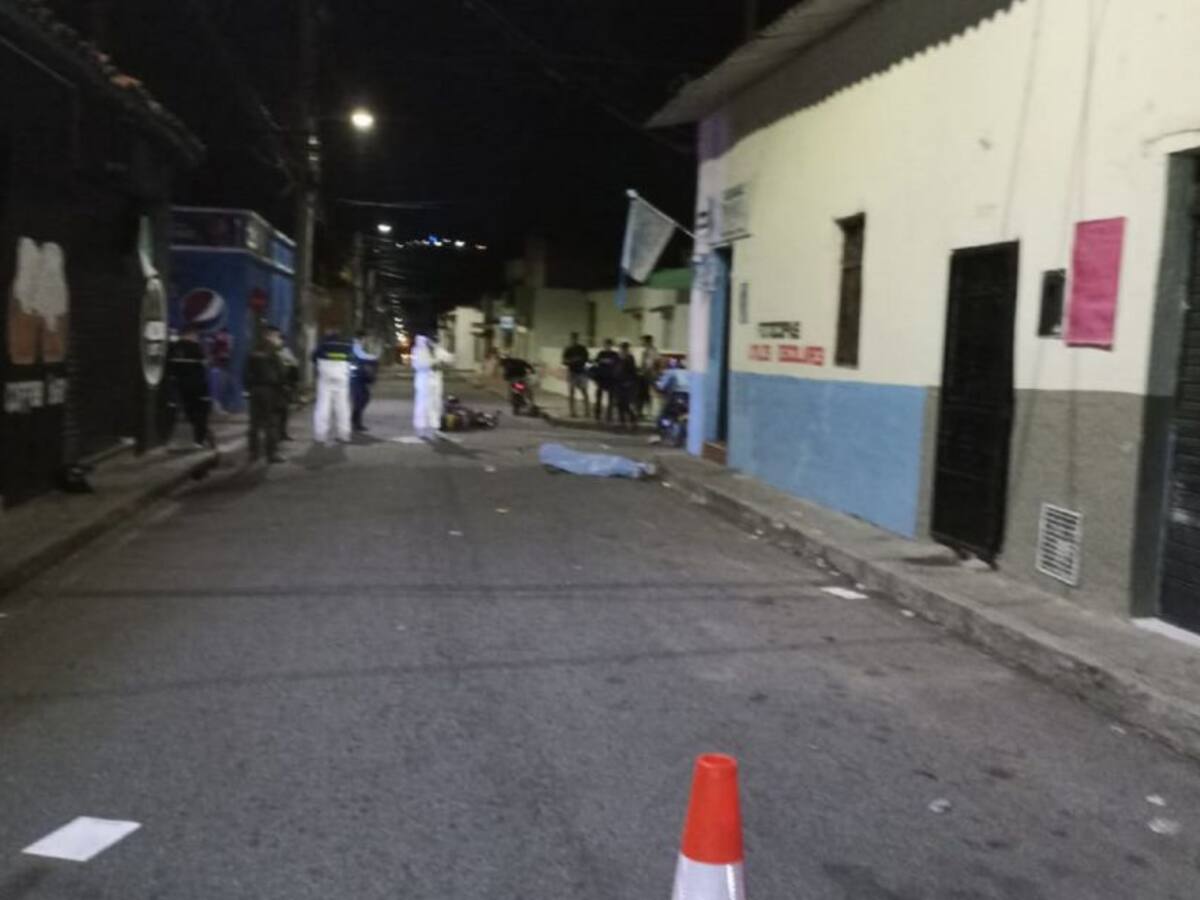 Motociclista falleció en Piedecuesta