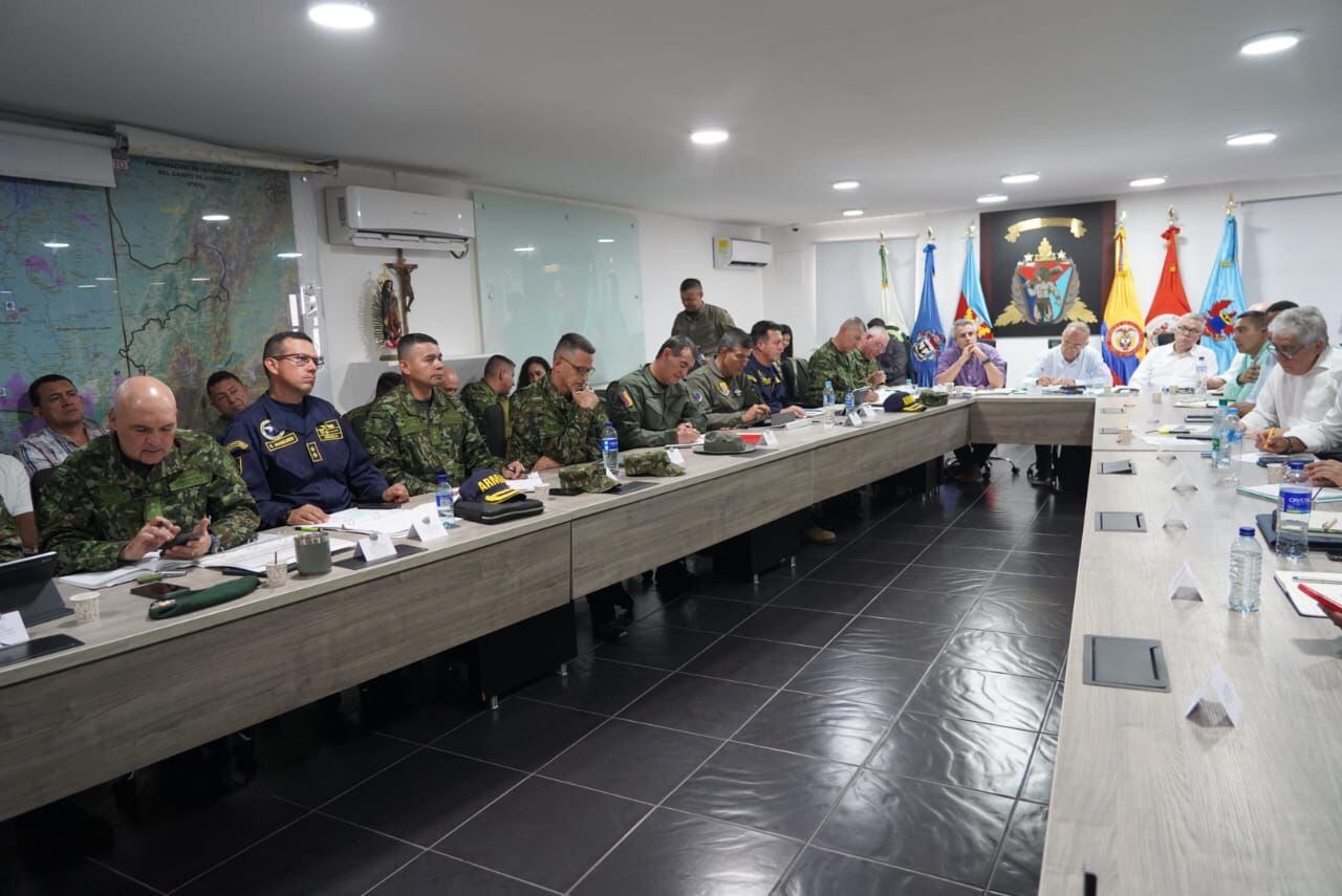 Consejo de seguridad Tumaco- Foto: Mindefensa