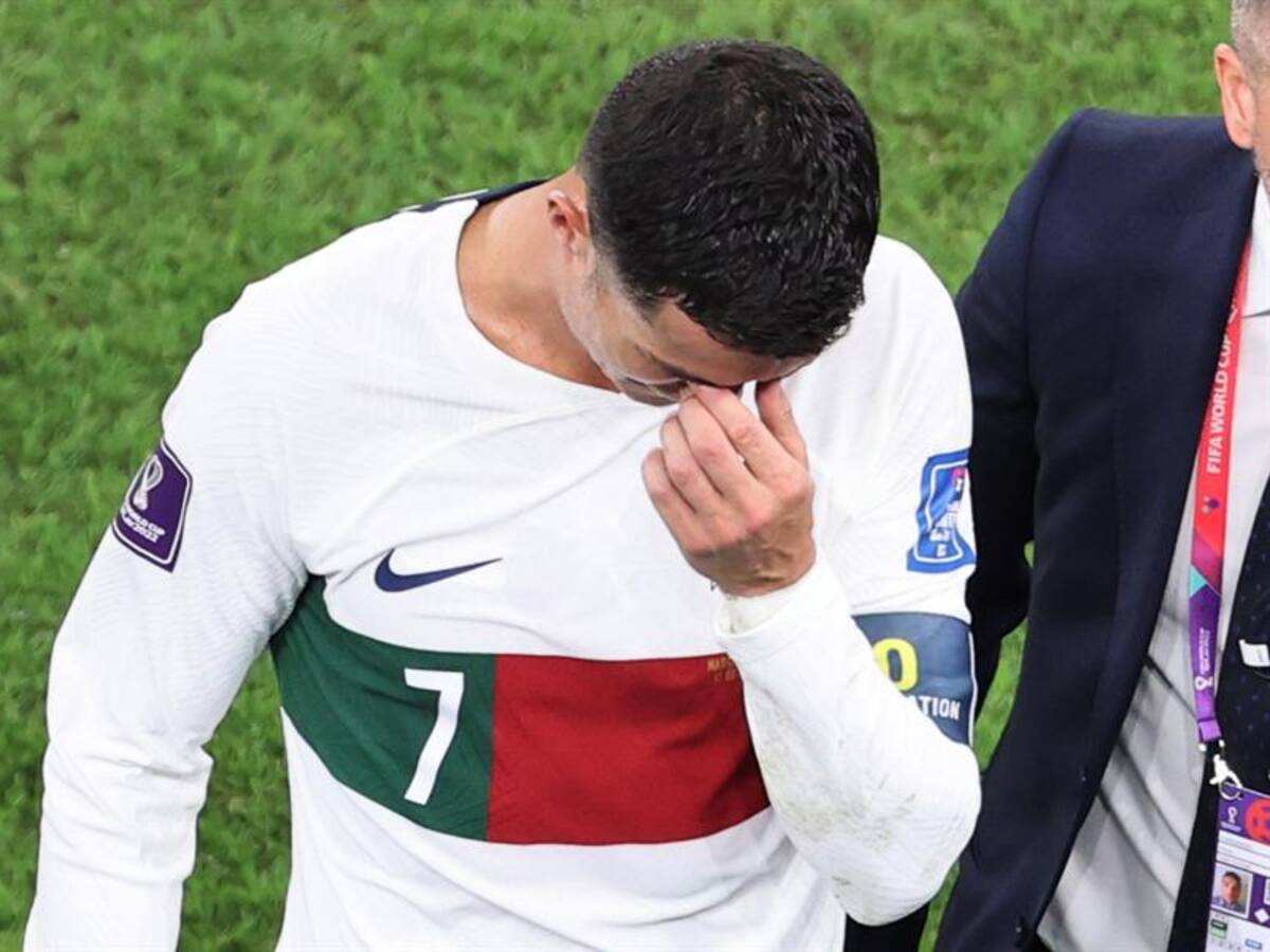 Lágrimas de una leyenda: así se retiró Cristiano Ronaldo de su último Mundial