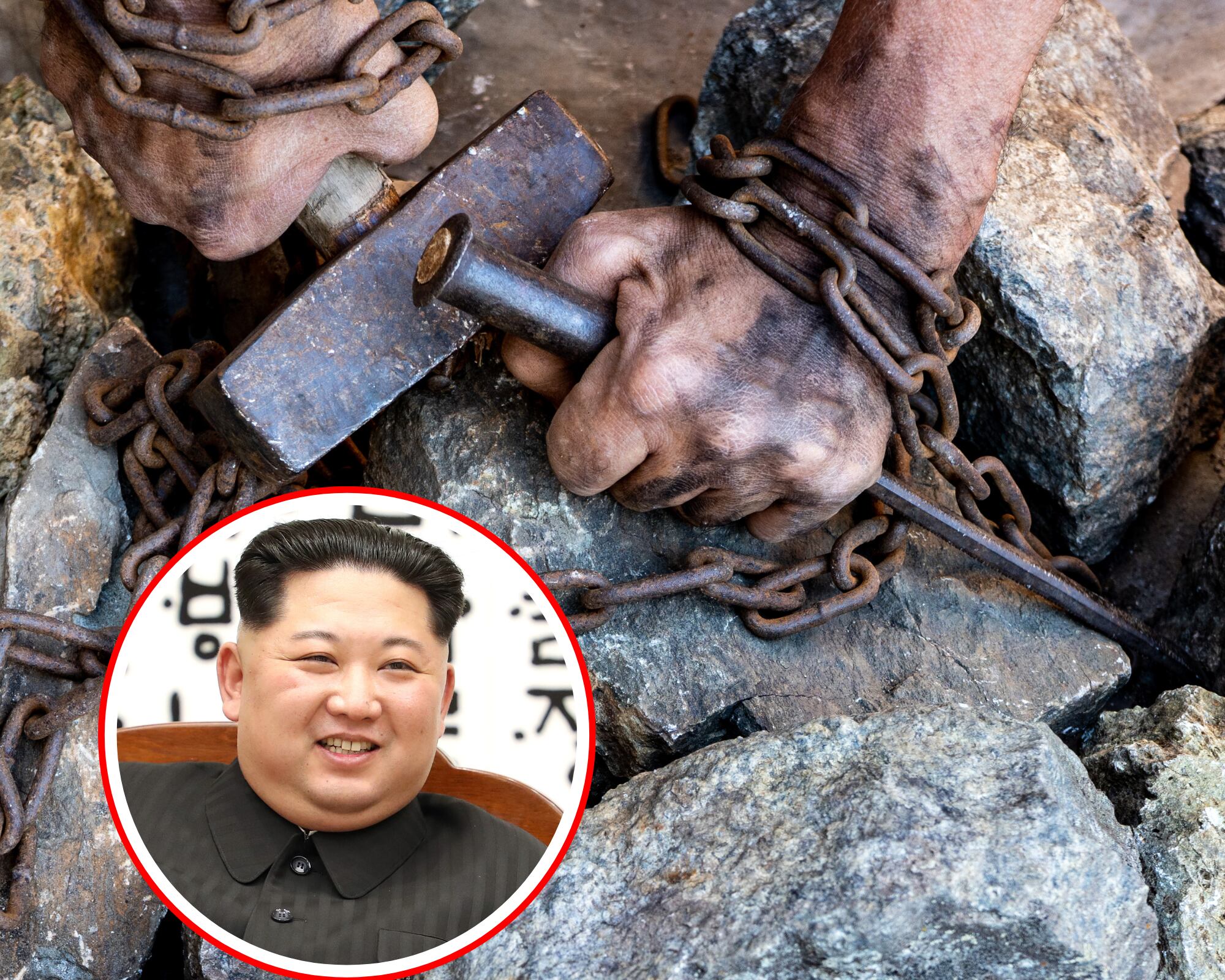 Naciones Unidas alerta que, por medio de la ley, Corea del Norte está permitiendo la esclavitud y trabajos forzados en múltiples niveles. 
(Foto: Getty / Caracol Radio)