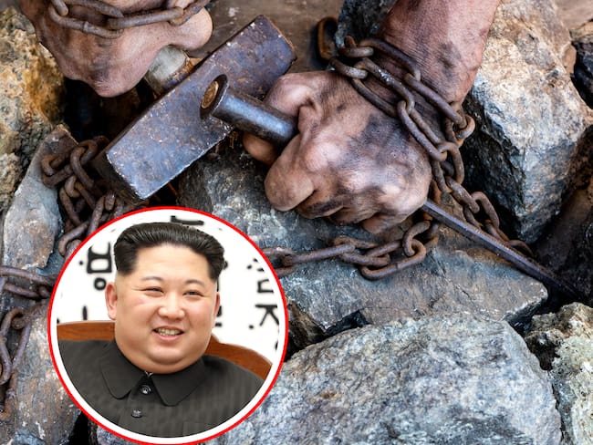Naciones Unidas alerta que, por medio de la ley, Corea del Norte está permitiendo la esclavitud y trabajos forzados en múltiples niveles. 
(Foto: Getty / Caracol Radio)