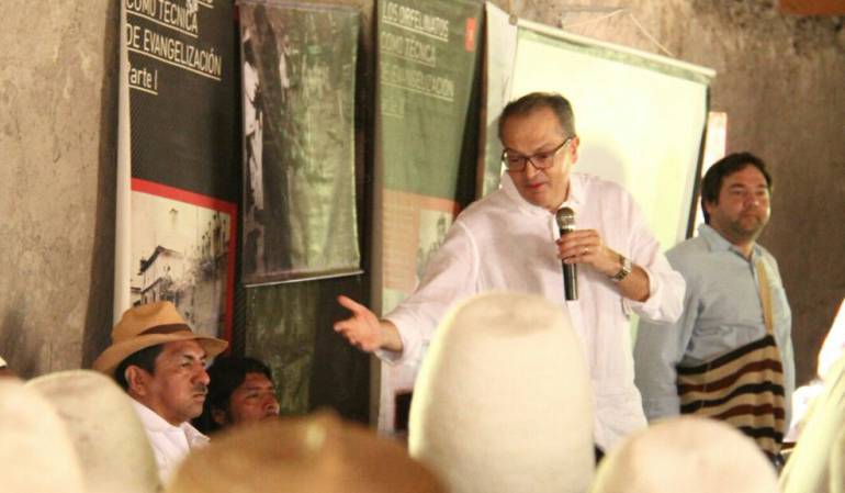 Procurador Fernando Carrillo en reciente visita a Valledupar