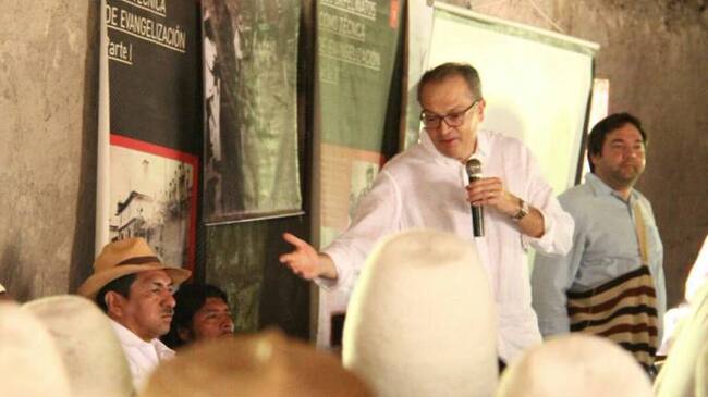 Procurador Fernando Carrillo en reciente visita a Valledupar